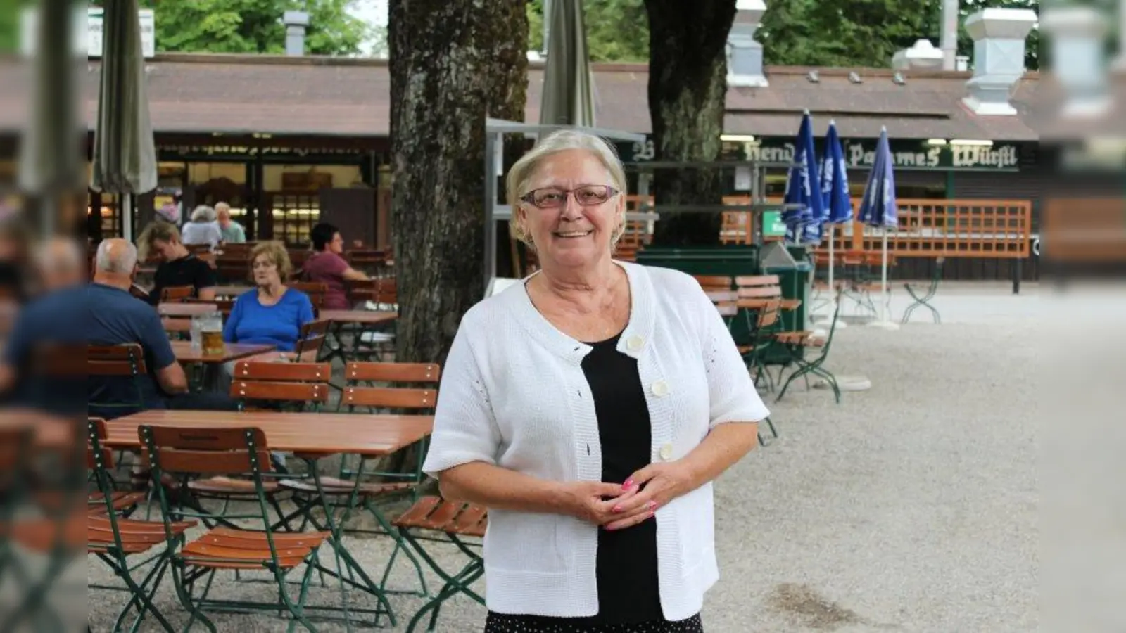 Ingeborg Staudenmeyer ist als Vorsitzende des „Vereins für Stadtteilkultur Neuhausen-Nymphenburg” eine der Organisatorinnen des Straßenfestes in der Donnersbergerstraße und des Neuhausen Wasservogelfestes. (Foto: sb)