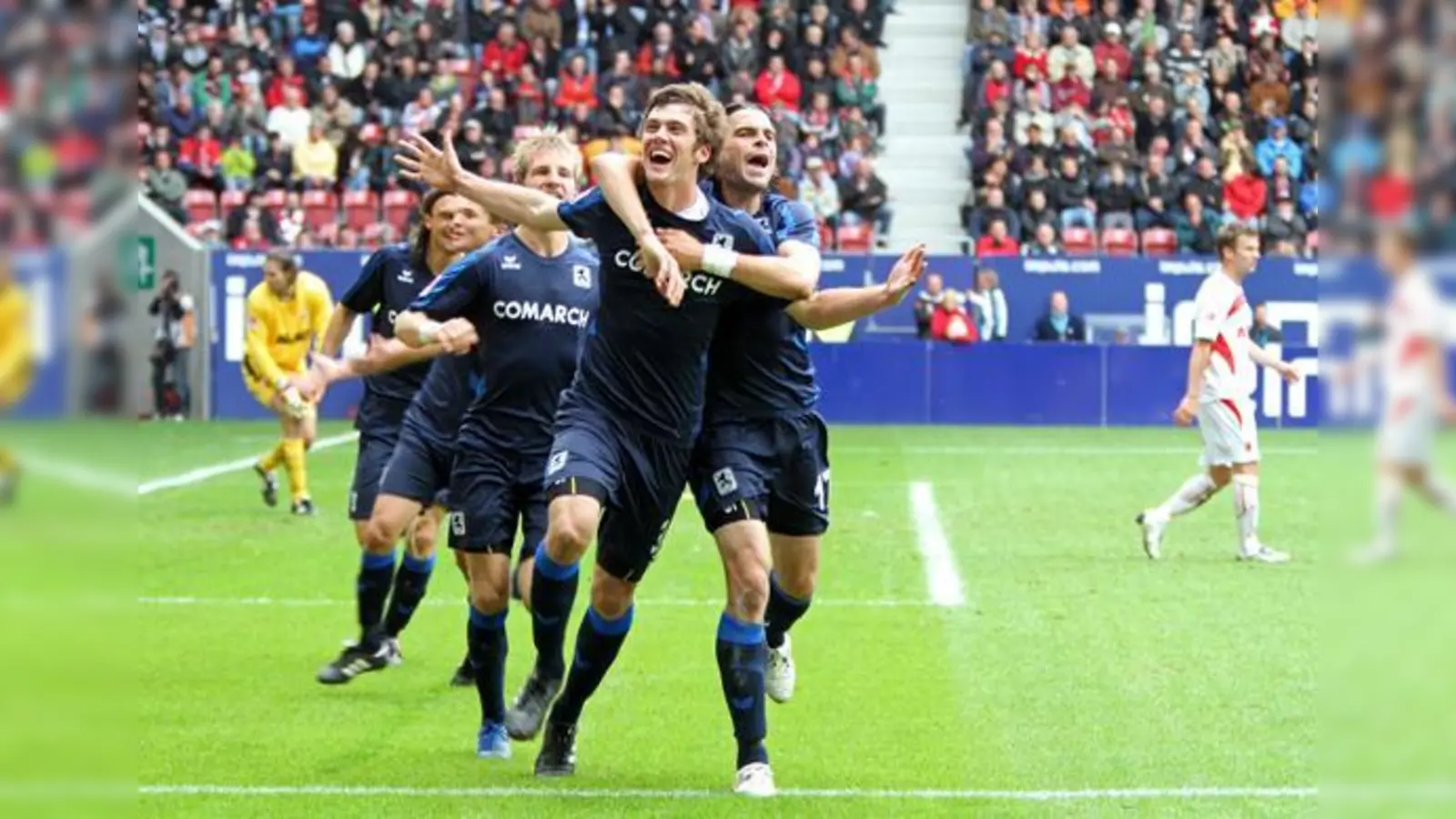 Der 19-jährige Stefan Bell erzielte in Augsburg sein erstes Tor für den TSV 1860.  (Foto: A. Wild)