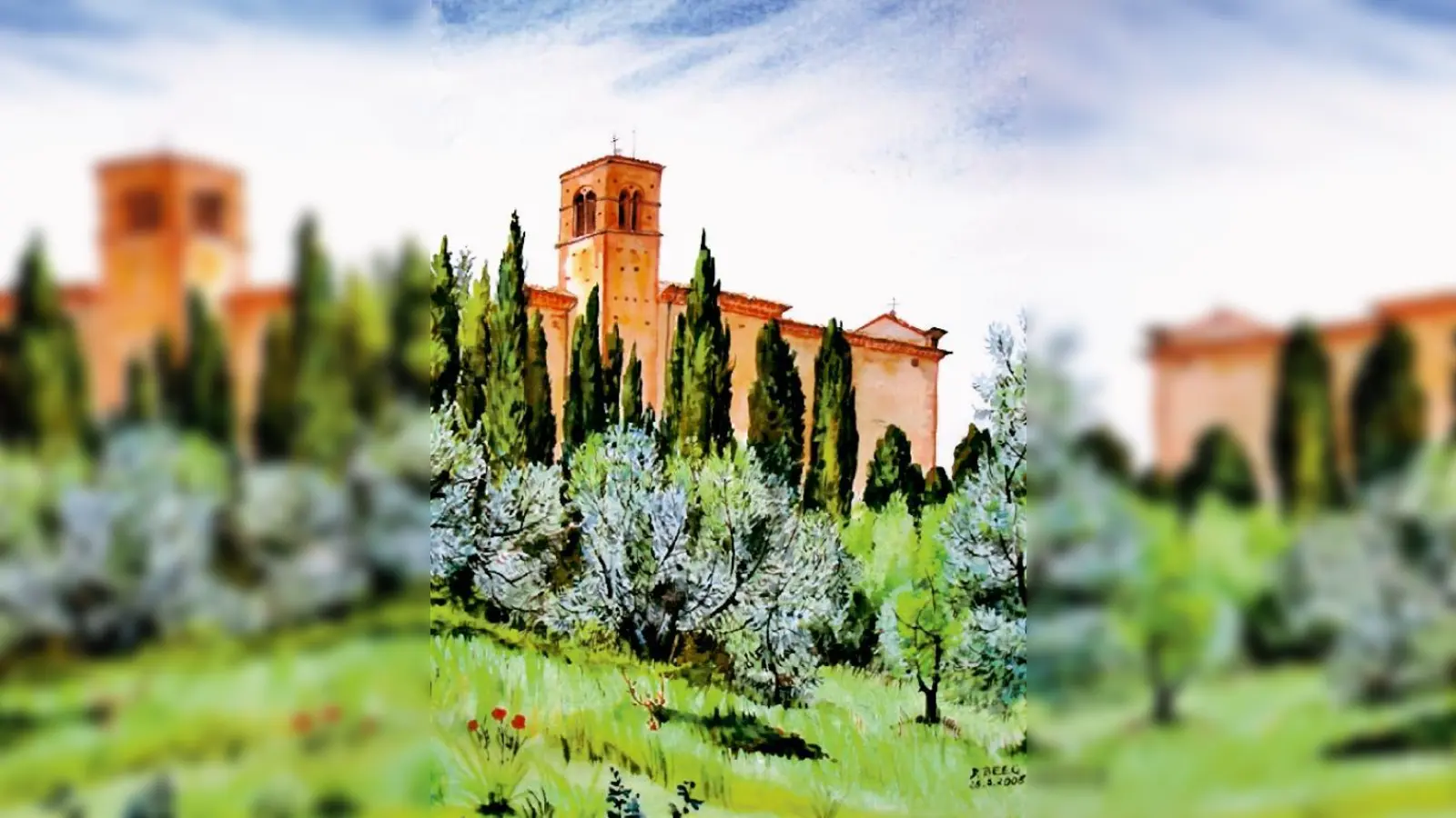 Italien-Motiv von Dieter Beeg. 	 (Foto: VA)