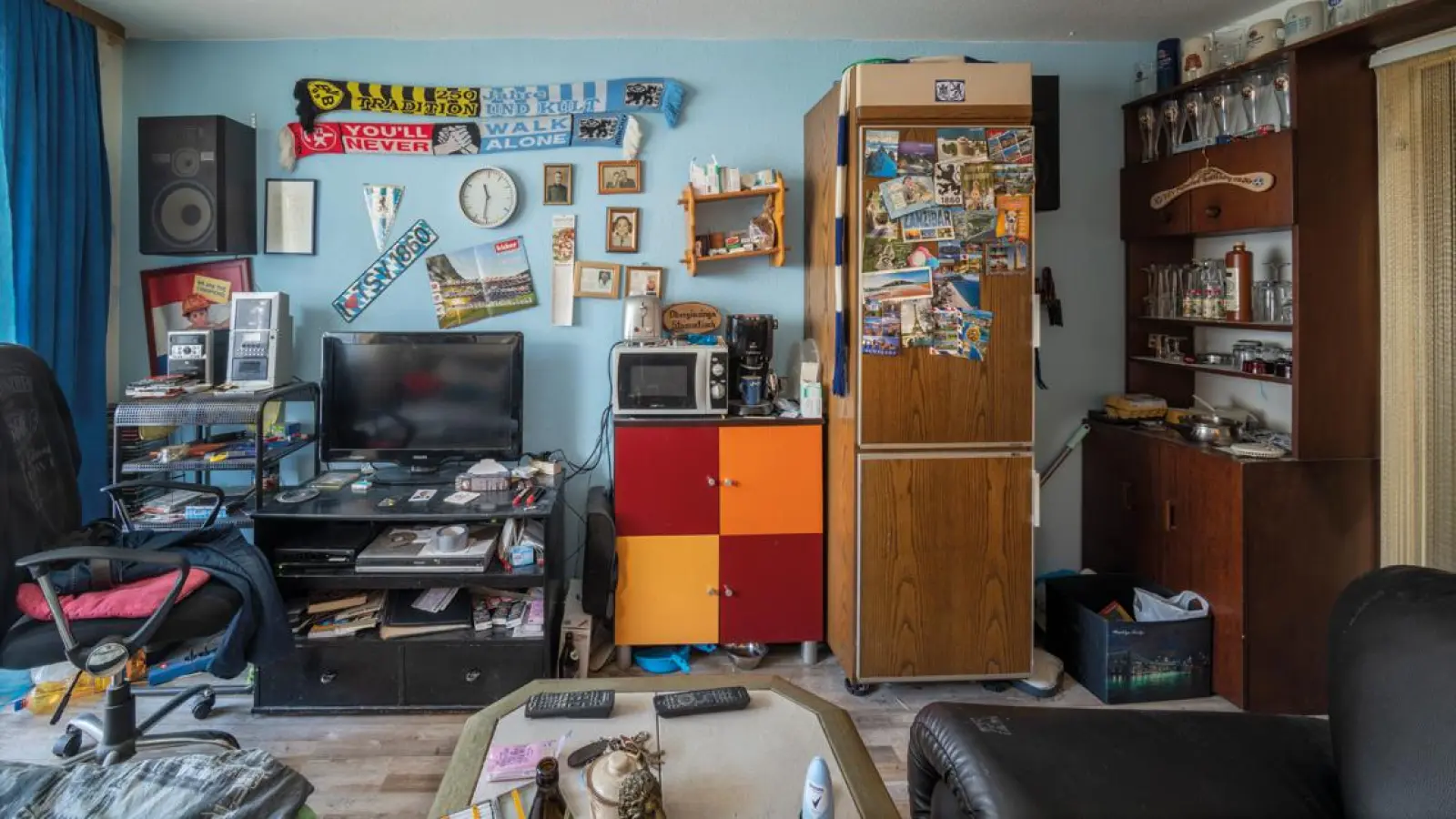 Mit großem Respekt hat Rainer Viertlböck die Wohnungen der BISS-Verkäufer fotografiert. (Foto: Rainer Viertlböck)