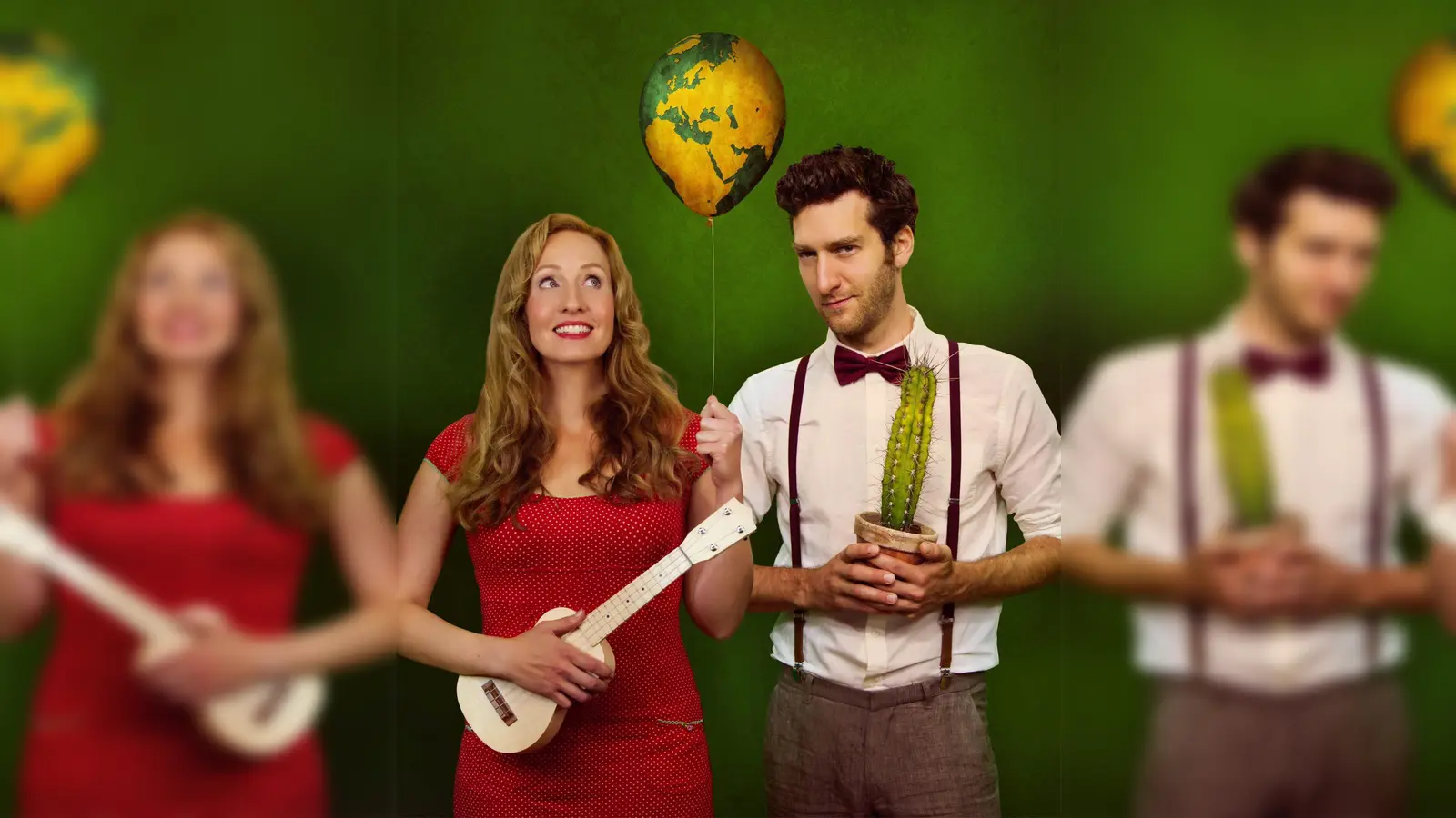 Ein Duo, das in keine Schublade passt: Wiebke Eymess und Friedolin Müller nennen sich „Das Geld liegt auf der Fensterbank, Marie”. (Foto: © Hübotter, Eymess + Müller)