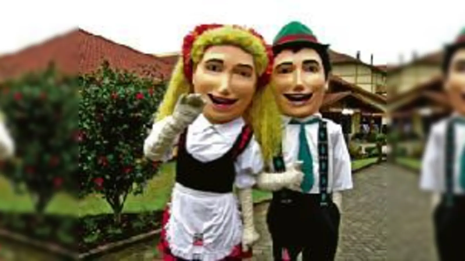 Die brasilianische Vorstellung eines typischen Deutschen.  (Foto: Theater)