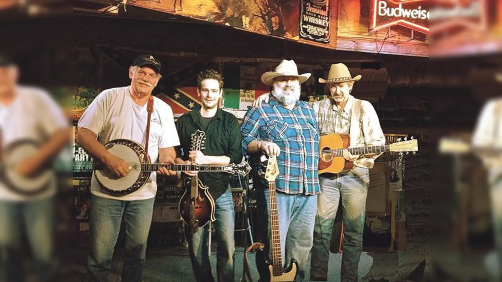 Die Profi-Bluegrassbrand »Rüdiger Helbig &amp; Huckleberry Five« zu Gast im Kulturhaus Neuperlach.	 (Foto: VA)
