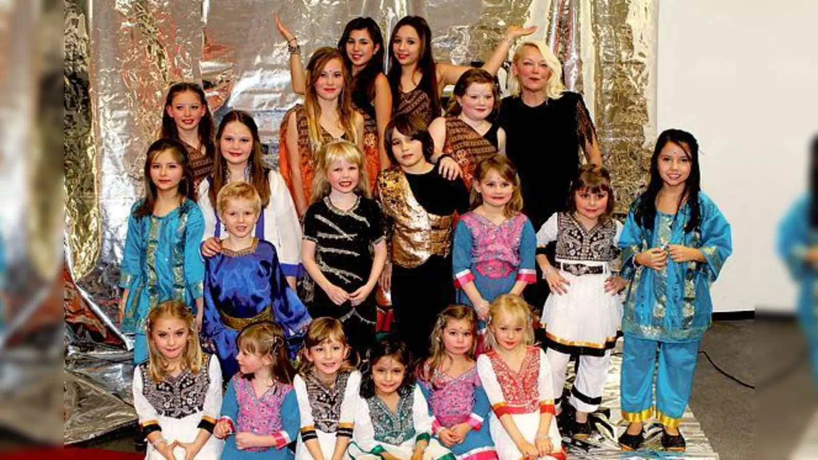 Bollywood lautet in diesem Jahr das Motto der engangieren Kindergarde.	 (Foto: VA)