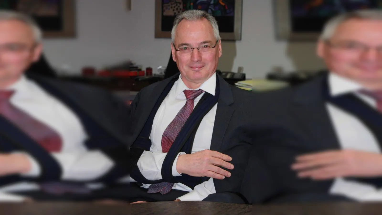 Dr. Hans Beyrle, Vorstandsvorsitzender der Stiftung ICP, steht vor neuen Barrieren. (Foto: job)