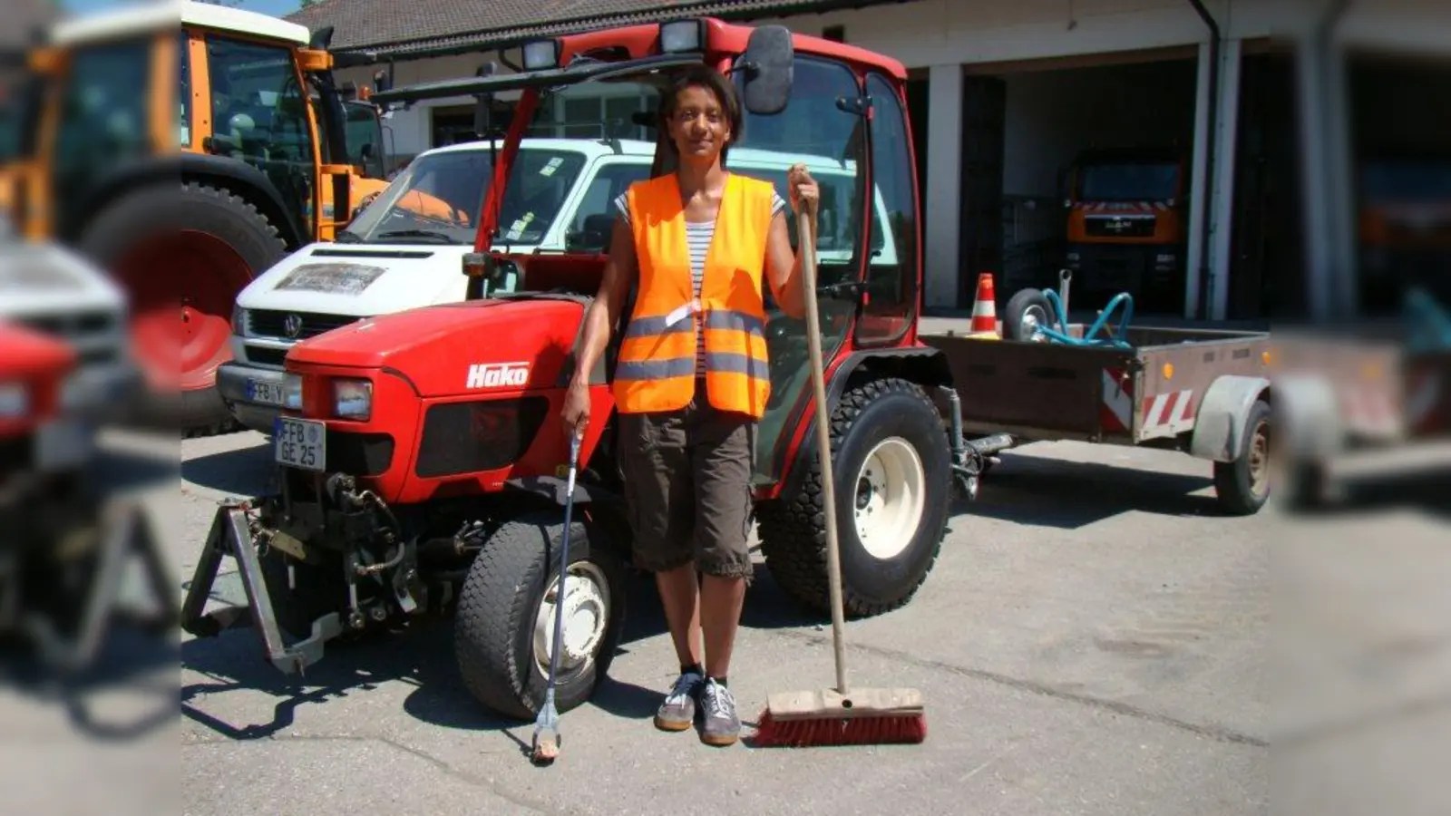 Yasmin Lemon sorgt für eine saubere Heimat. (Foto: pst)