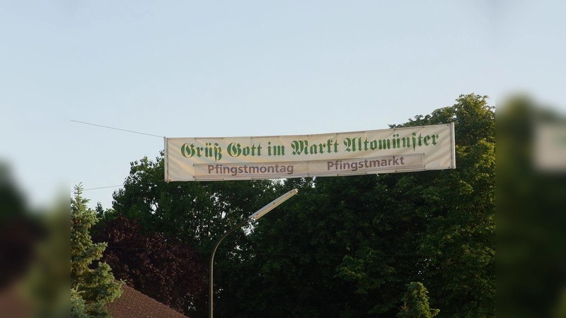 Pfingstmarkt in Altomünster. (Foto: Markt Altomünster)