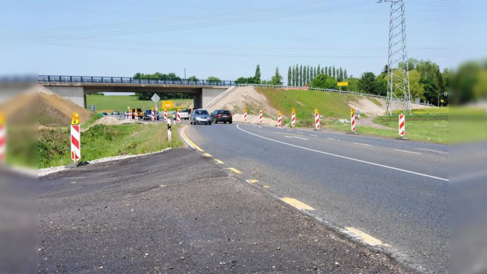 Hier dürfen in den nächsten vier Wochen wegen Bauarbeiten keine Autos fahren. (Foto: Eva Schraft)