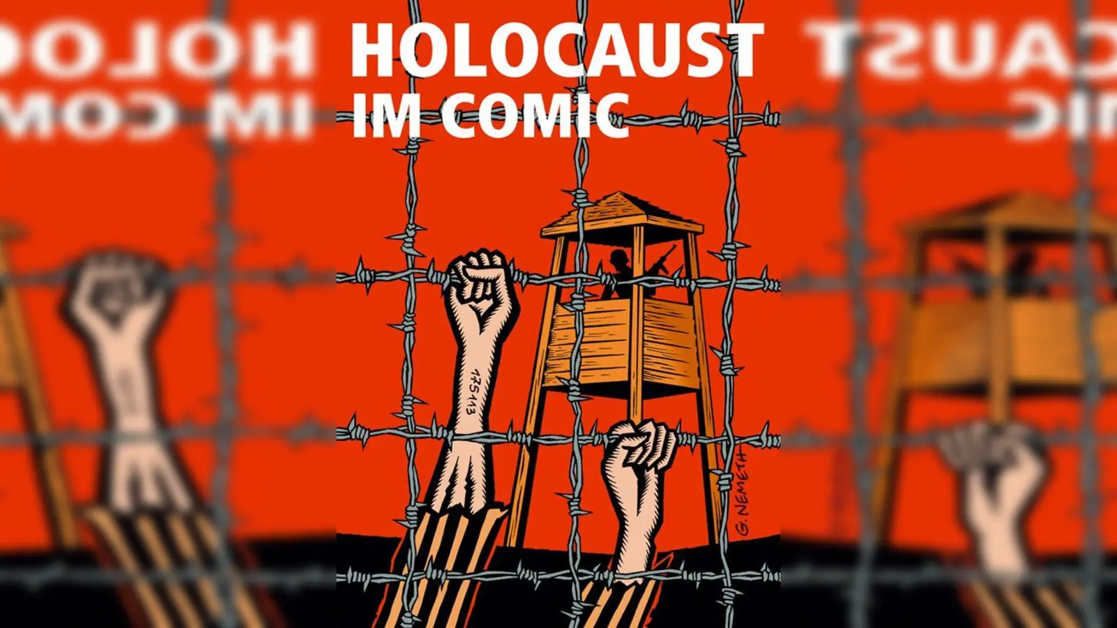 Jedes Thema kann Comic werden: Ausstellungsplakat von Gabriel Nemeth.  (Foto: VA)