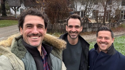 Der neue Vorstand der Elterninitiative, bestehend aus Stefan Lange, Florian Winnen und Alexander Rieder haben viele neue Ideen. (Foto: Lange)