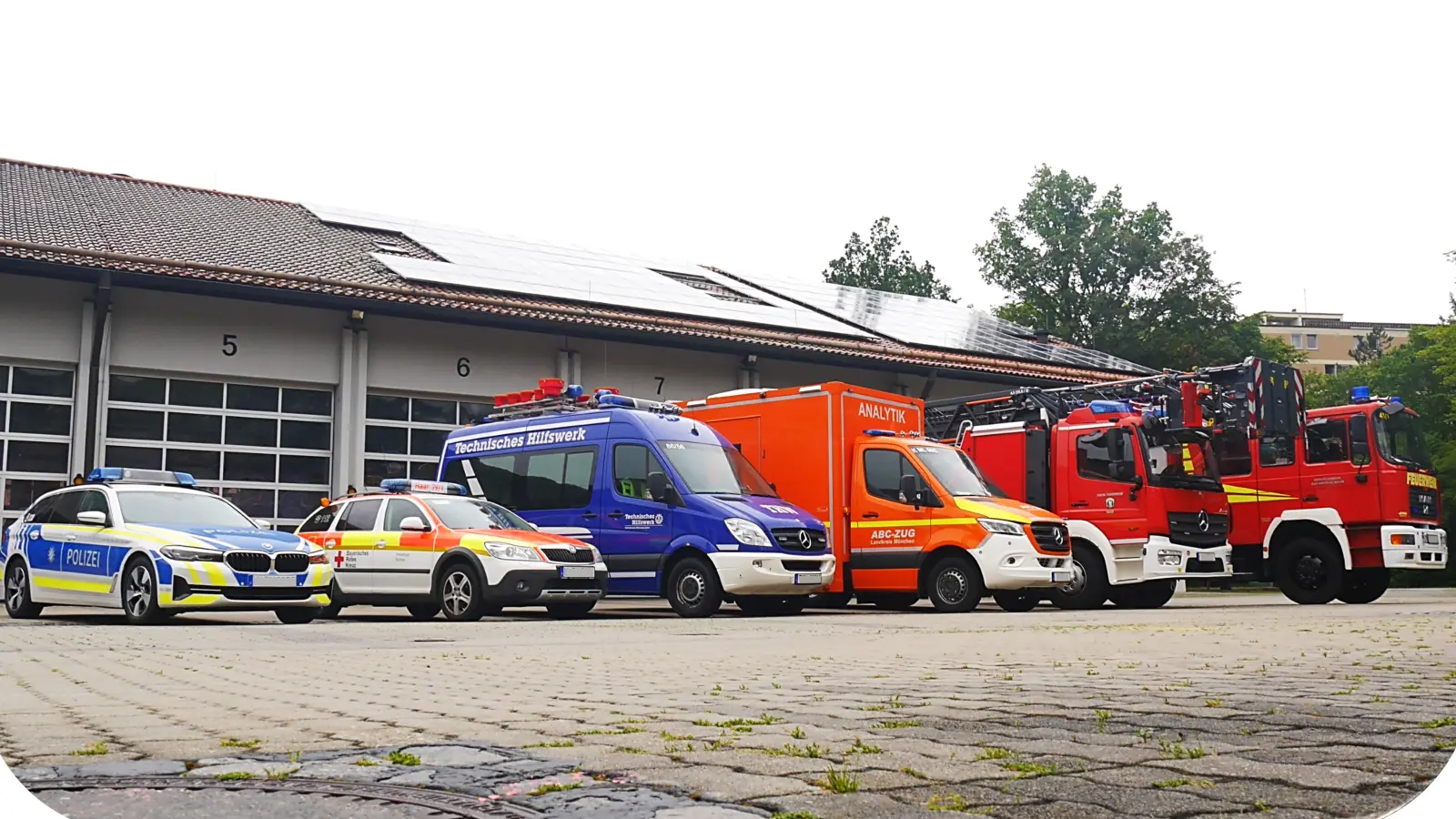 Die verschiedenen Blaulichtorganisationen laden nach Haar zum Tag der offenen Tür ein. (Foto: VA)