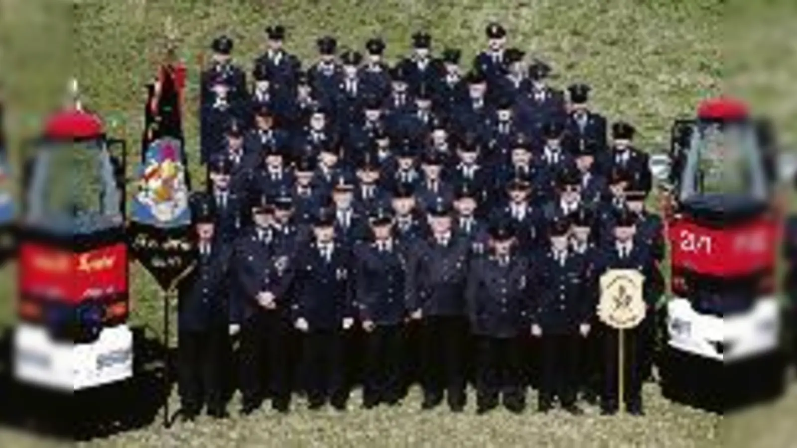 Ein stattliches  (Foto: Die Freiwillige Feuerwehr Hochbrück zählt heute 53 Einsatzkräfte. Dem war nicht immer so)