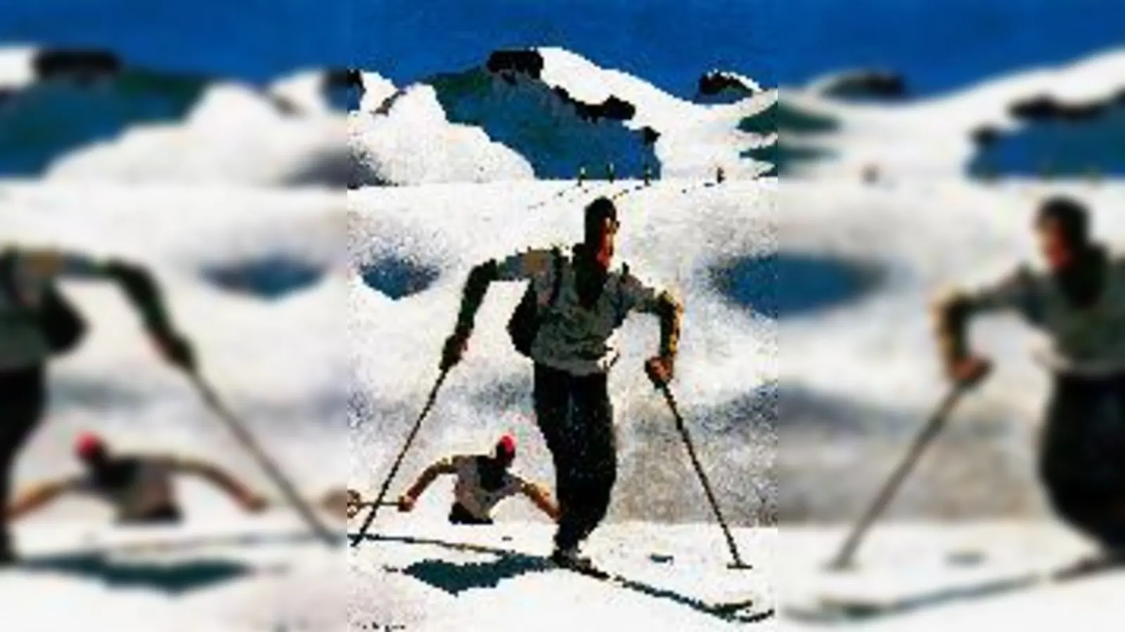 Schneebedeckte Berge haben immer auch Künstler inspiriert, z. B. Alfons Walde.	 (Foto: Dr. Wilfried Bahnmüller)