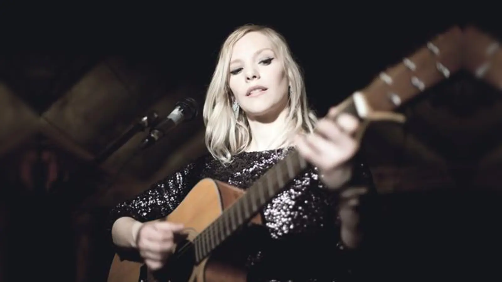 Conny  Merrit begeistert beim Mixed Art-Abend als eine der Künstler das Publikum. 	 (Foto: VA)