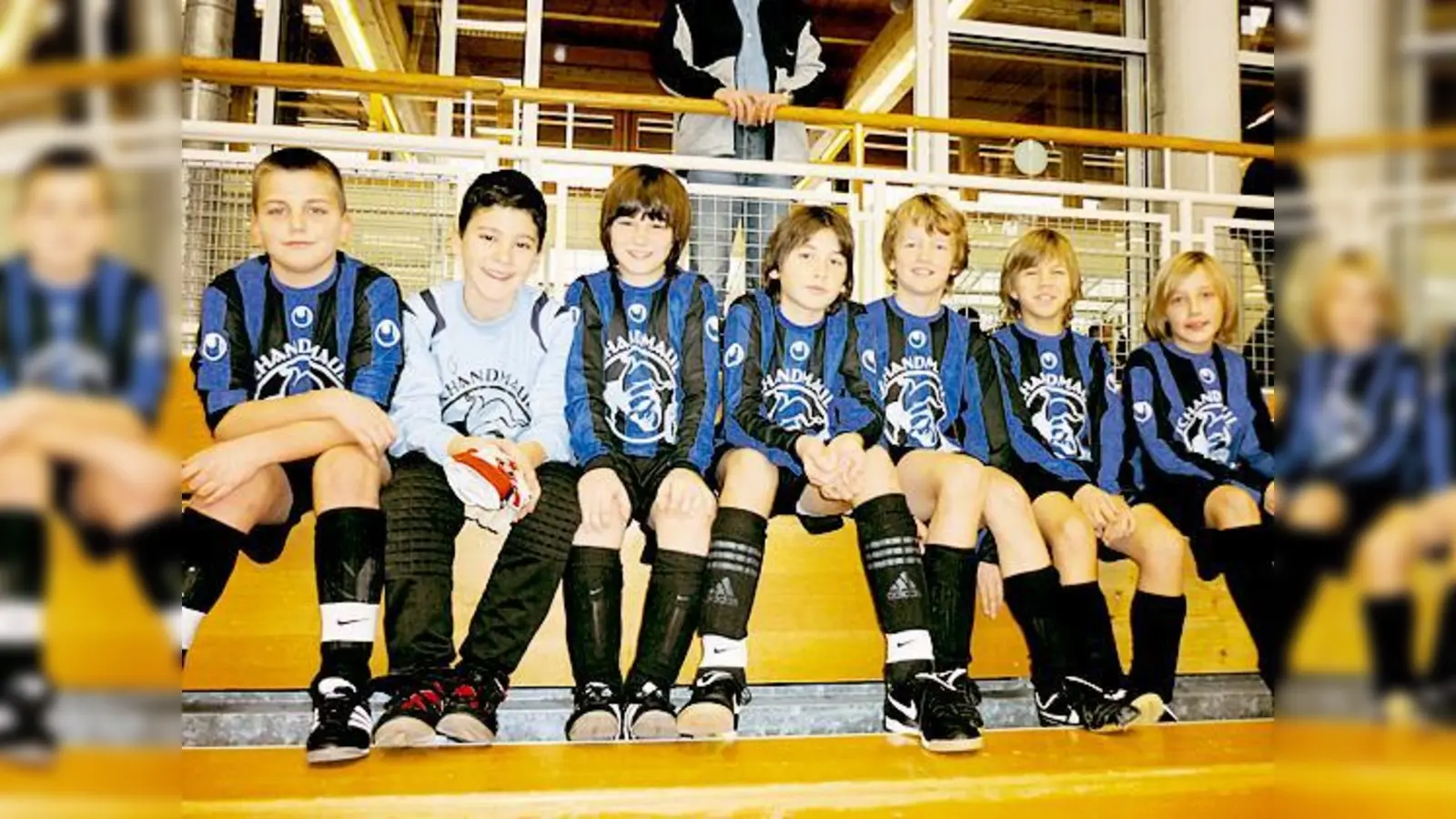 Schienen am Wochenende auf Platz Fünf abonniert: Die Jungen der Gerner D3 Jugend.	 (Foto: Privat)