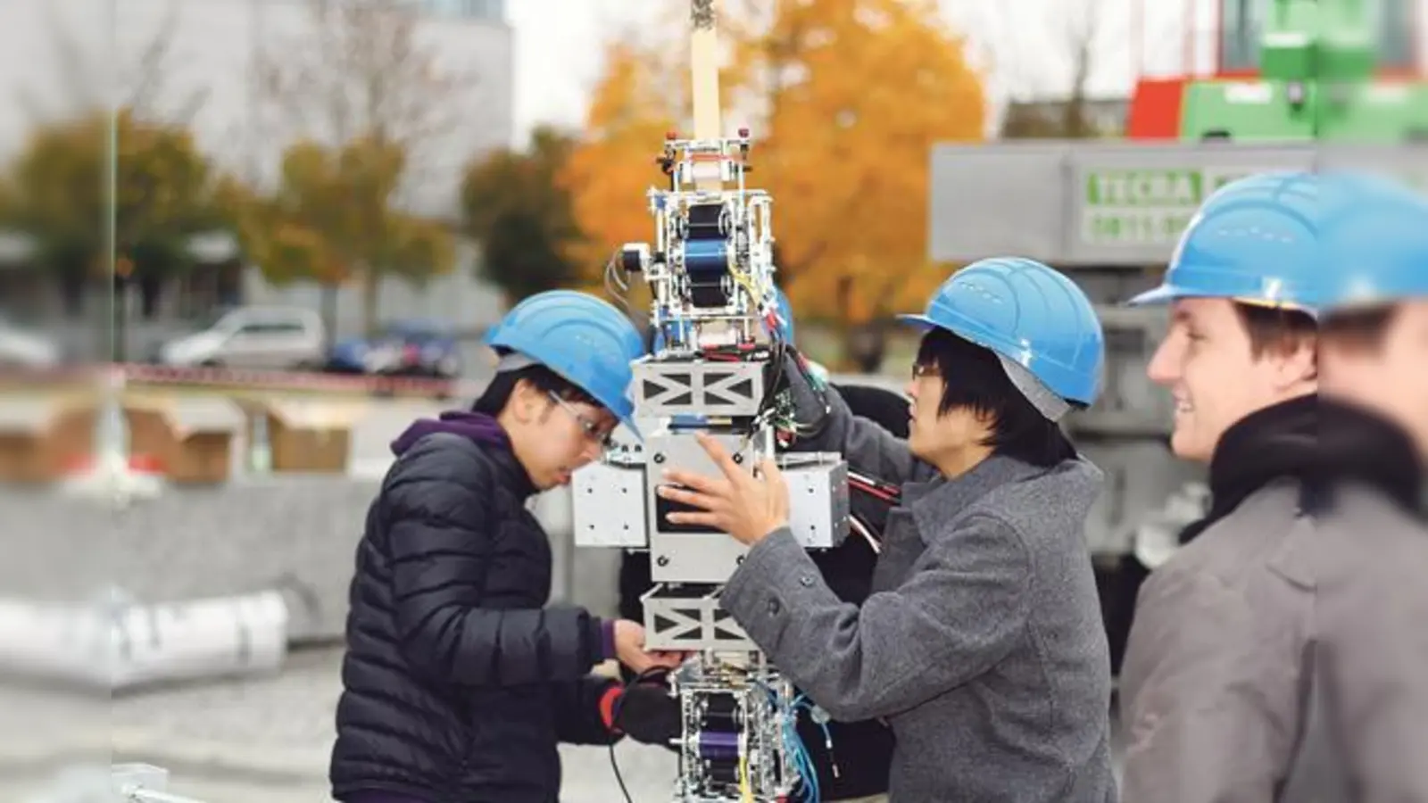 Sieben Teams messen sich in diesem Wettbewerb in der TU München.	 (Foto: VA)