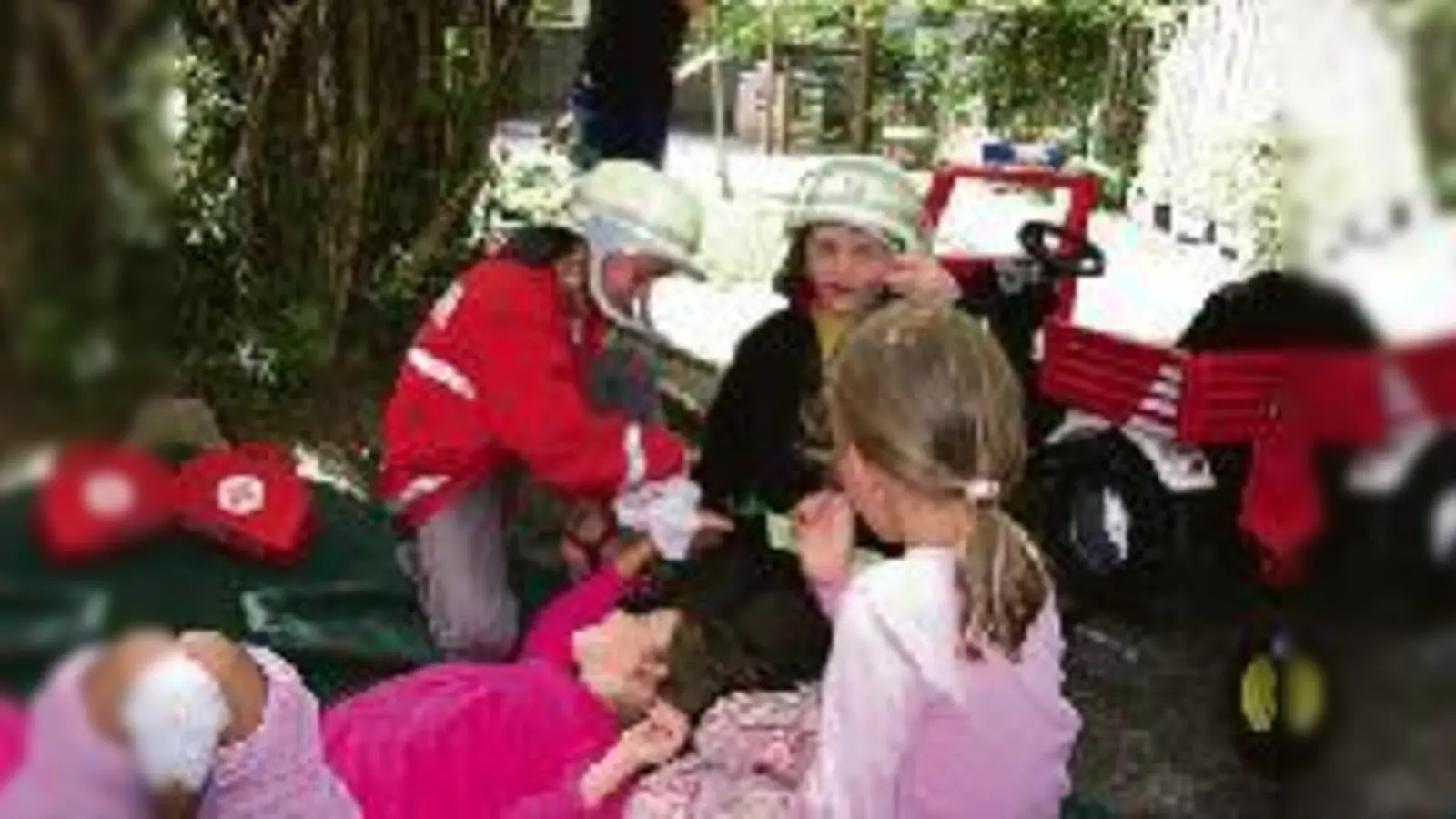 »Gemeinsam können wir helfen«  die Vorschulkinder waren mit vollem Eifer dabei.  (Foto: VA)