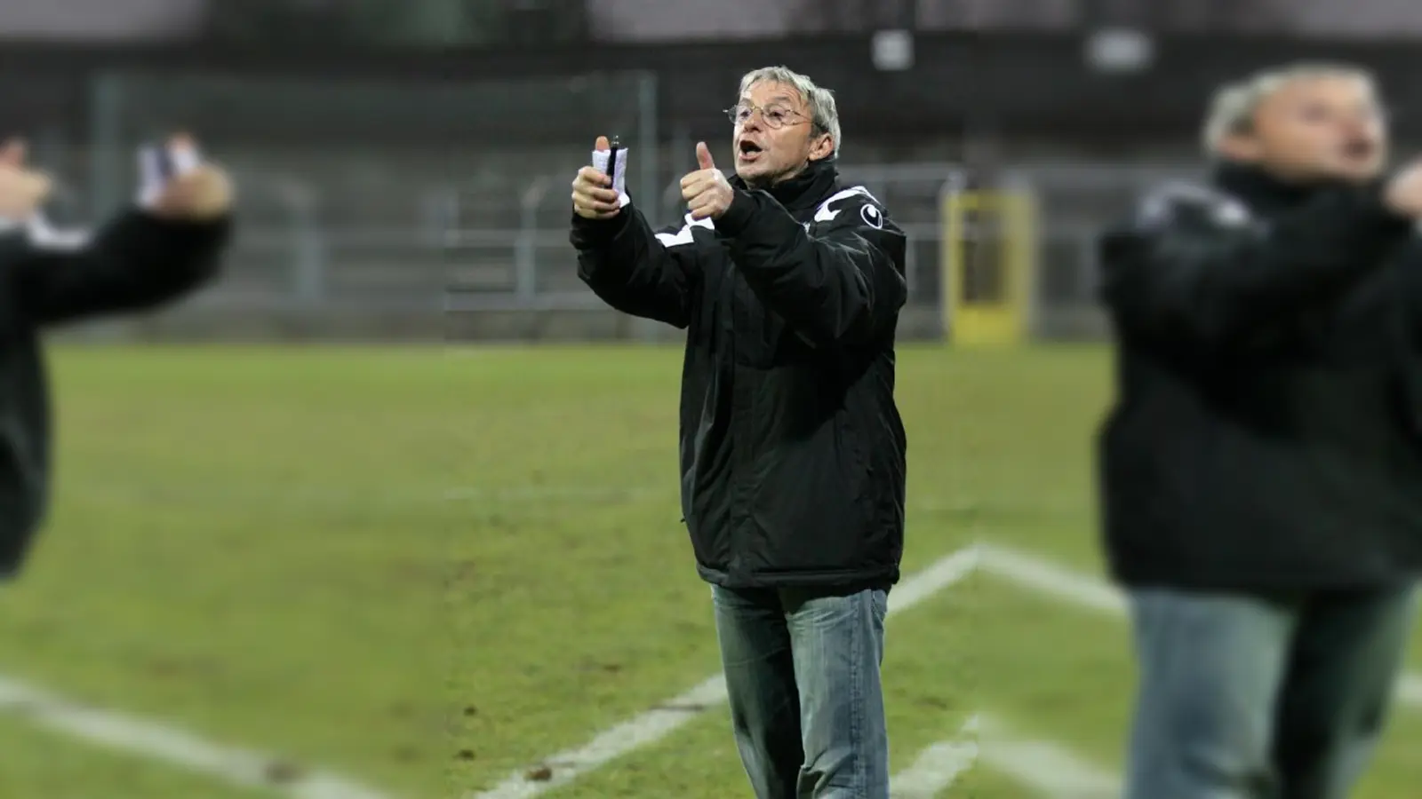 Leidenschaft pur  die Ausbilder beim TSV 1860 II.  (Foto: A. Wild)