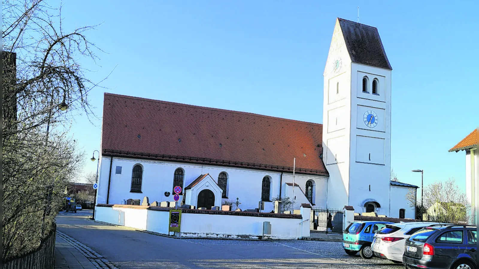 Wahrzeichen von Unterpfaffenhofen: Die Kirche Sankt Jakob. (Foto: pst)