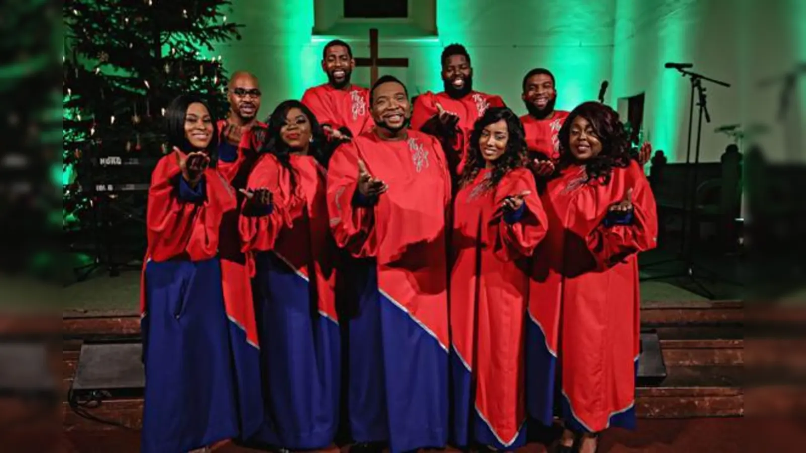 Arbeiteten schon mit vielen Weltstars zusammen: Die New York Gospel Stars. 	 (Foto: LBE)
