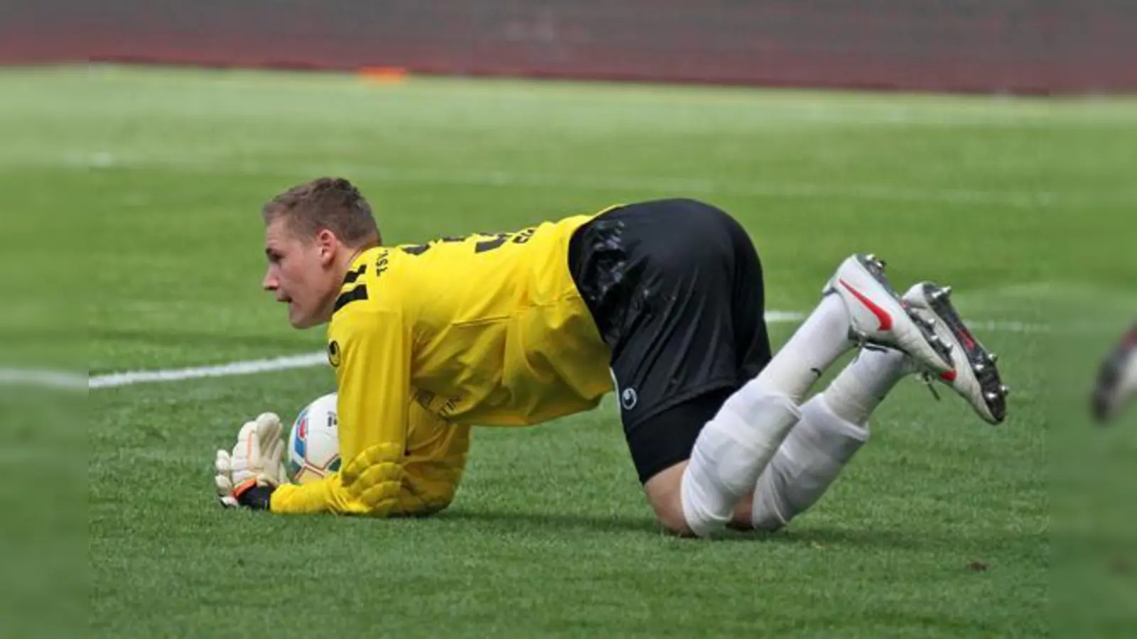 Eigengewächs Vitus Eicher rückt zur Nummer 2 bei den Löwen auf.  (Foto: A. Wild)