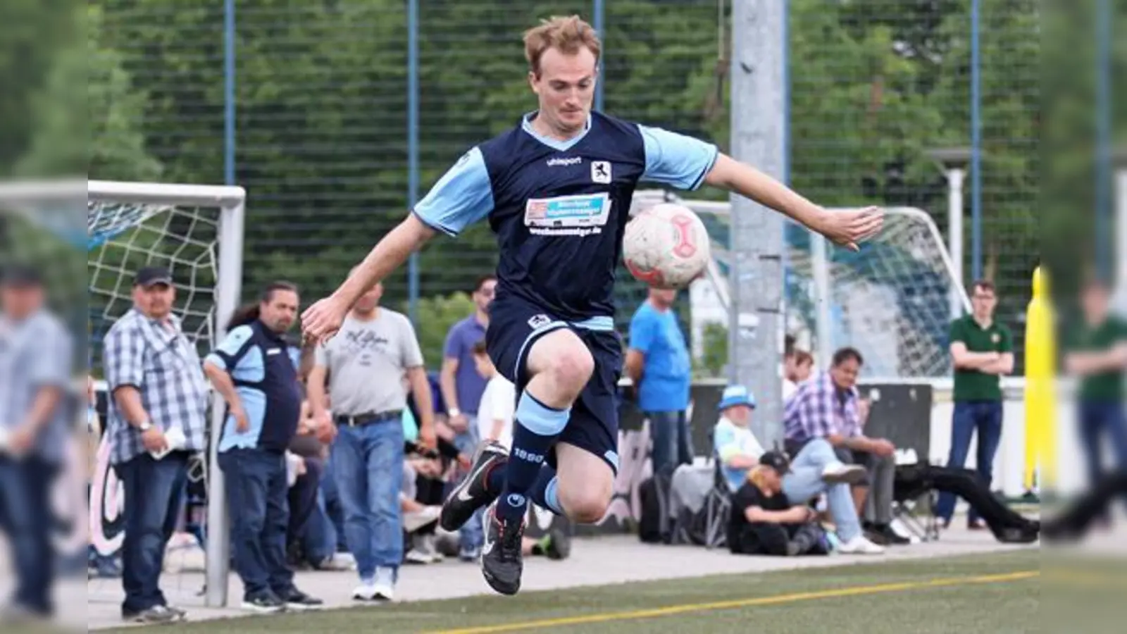 Doppeltorschütze für die Löwen-Reserve: Ludwig Volke.  (Foto: A. Wild)