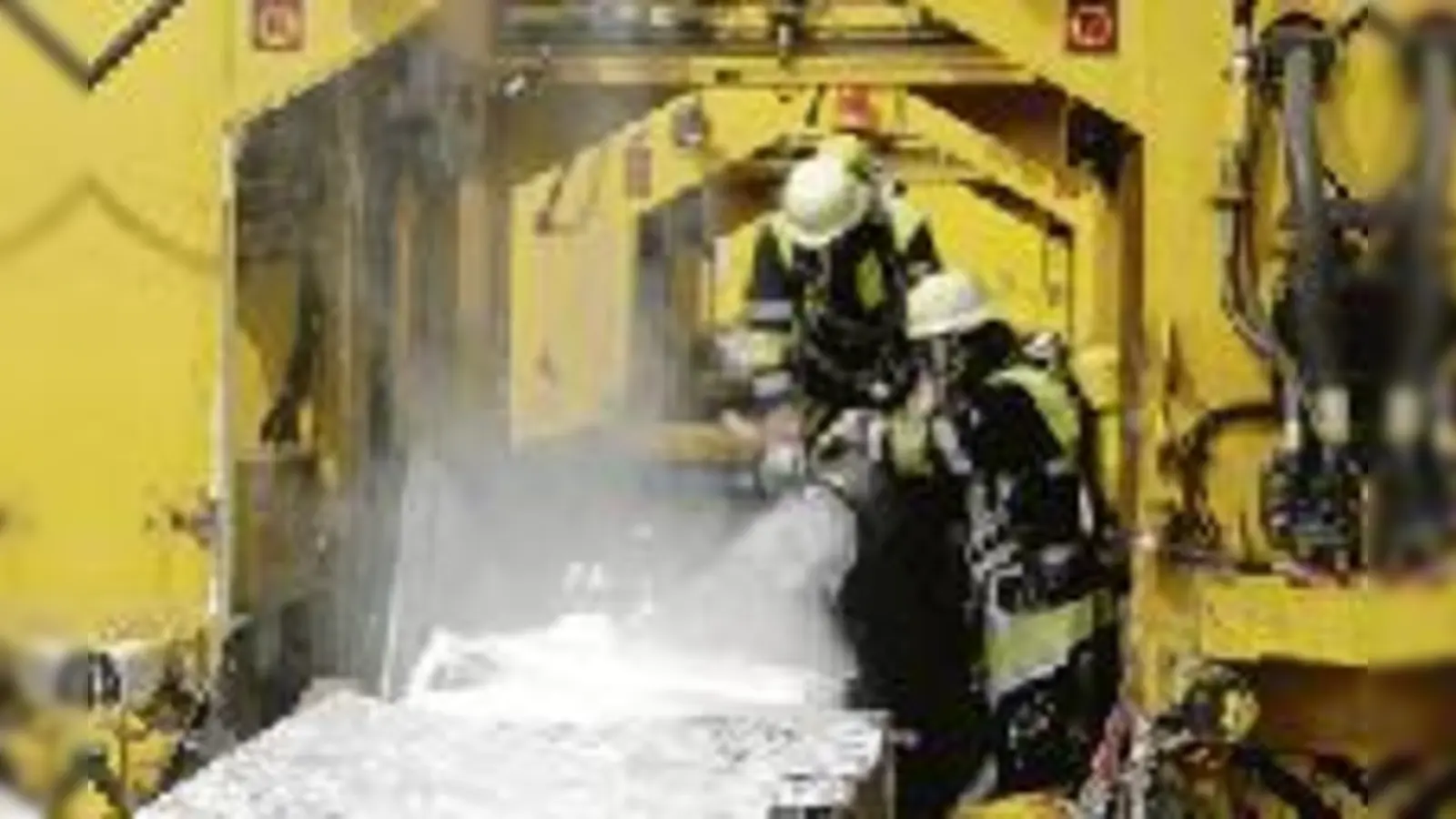 Die Feuerwehrmänner hatten alle Hände voll zu tun, den Brand zu löschen. (Foto: Feuerwehr)