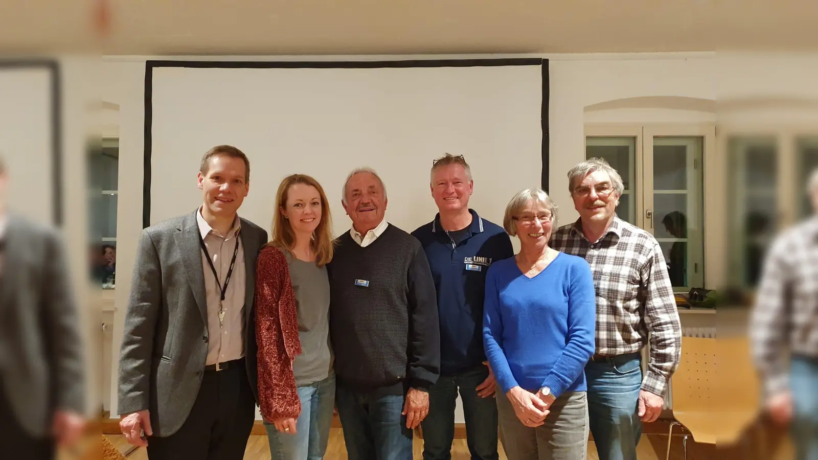 Der neue Vorsitzende Dr. Anton Frank, Carolin Frohnauer, Beisitzerin; der scheidende Vorsitzende Günther Frohnauer; Uli Krautwasser, Kassenwart; Gerlinde Dörr-Fuchs, Schriftführerin; Dieter Fuchs, Beisitzer (v.l.n.r.) (Foto: privat)