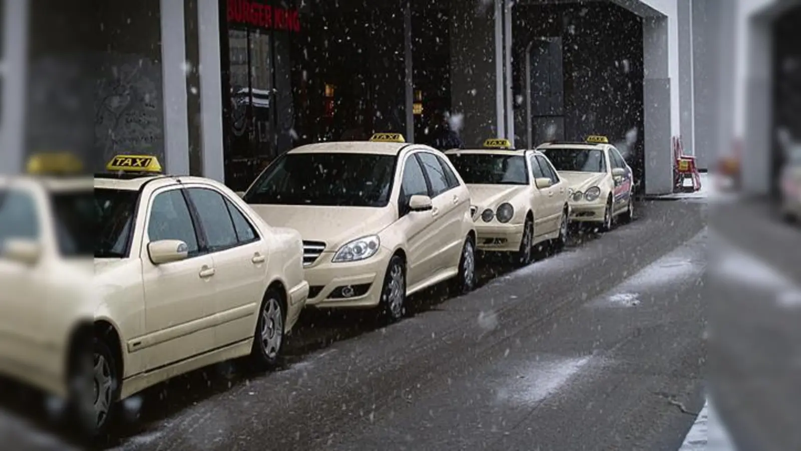 Taxi-Fahrgemeinschaften sollen Geld sparen und zudem die Umwelt schonen. 	 (Foto: Stefan Halbinger)