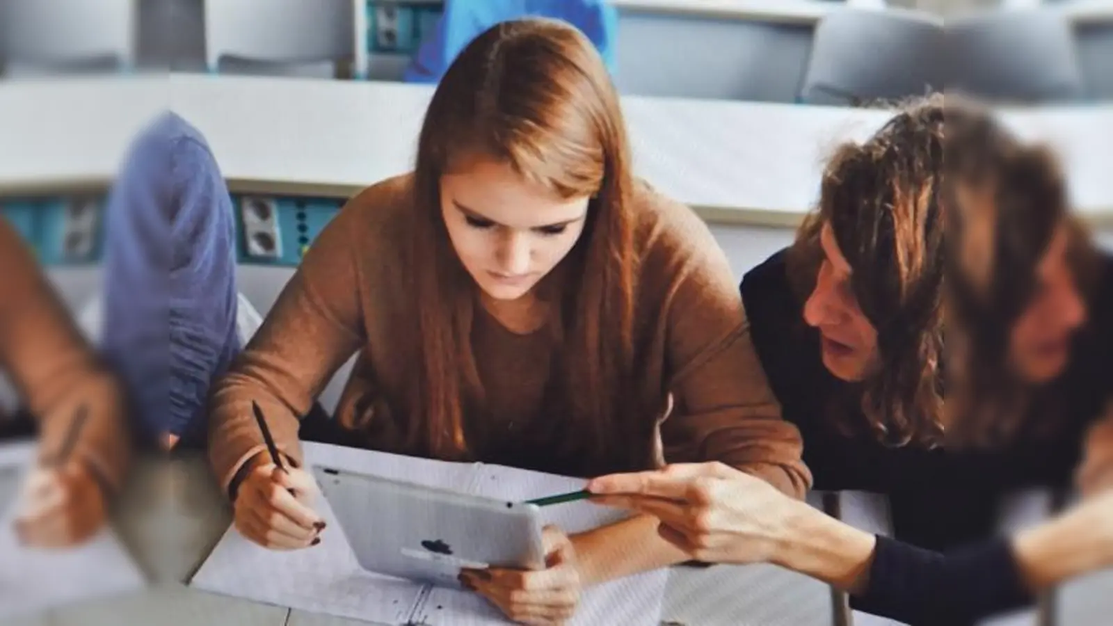 Die Jury konnte sich überzeugen, dass diese Schule bei den drei Säulen, die digitales Lernen ermöglichen, bereits auf einem guten Weg ist. 	 (Foto: OMG)