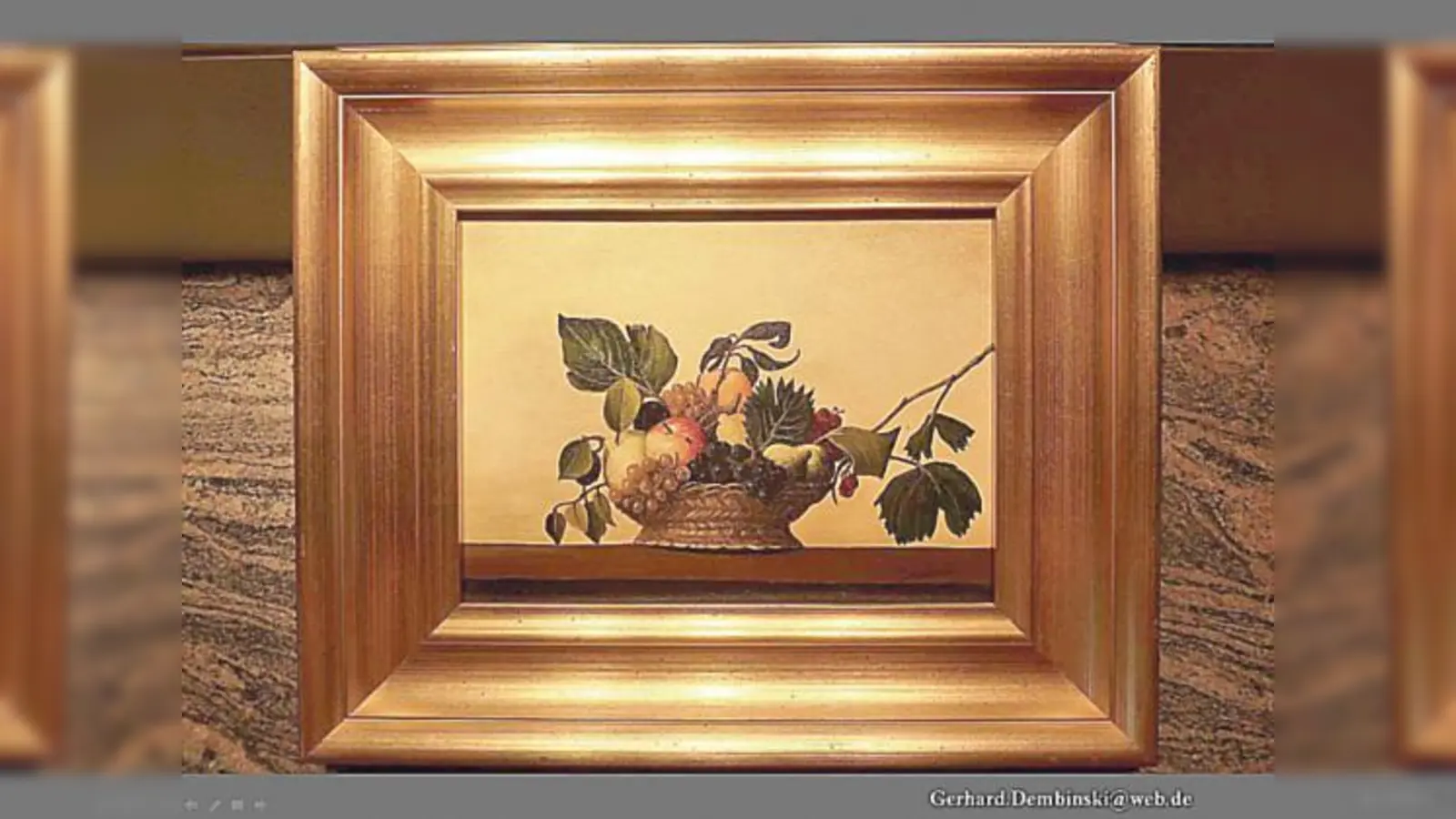 Gerhard Dembinski zeigt seine Werke im SPD-Bürgerbüro.	 (Foto: VA)