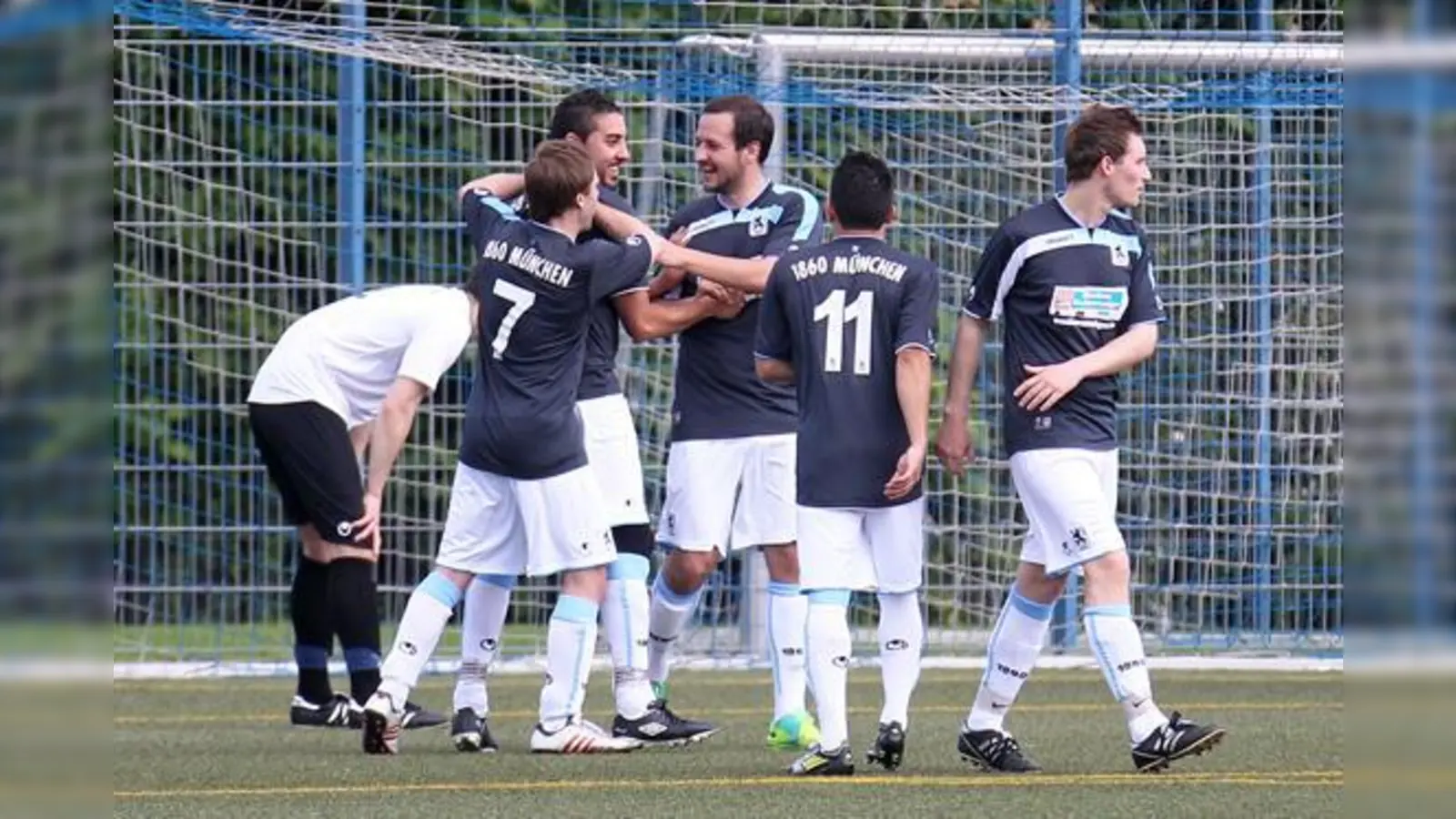 Pokalspieler: die Amateur-Löwen.  (Foto: A. Wild)