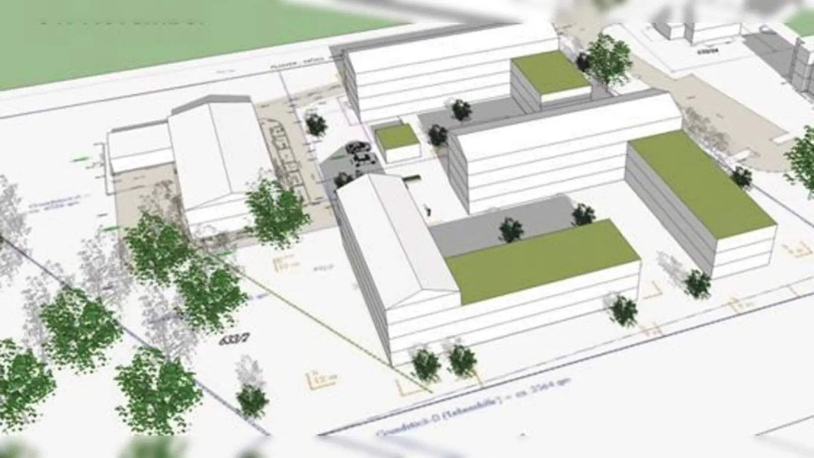 Die Gemeinde Putzbunn plant 22 gemeindliche Wohnungen an der Parkstraße zu errichten.	 (Foto: Gemeinde)