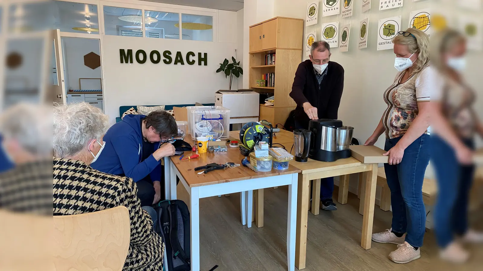 Der Nachbarschaftstreff Untermenzinger Straße lädt wieder zum Reparatur-Café ein. (Foto: Arbeitsgruppe Buhlstraße)