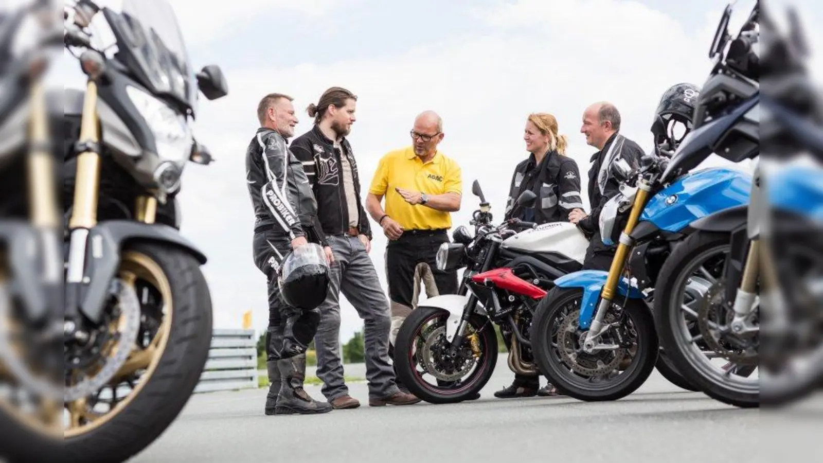Sicher in die Motorrad-Saison mit dem ADAC Fahrsicherheits-Training. (Foto: ADAC)