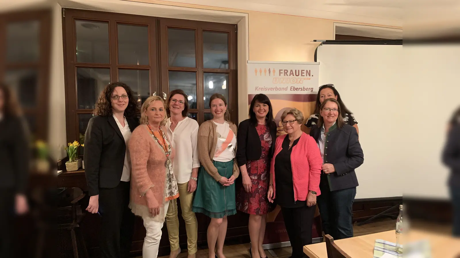 Die Frauen-Union im Landkreis Ebersberg hat ihren neuen Vorstand gewählt. (Foto: FU)