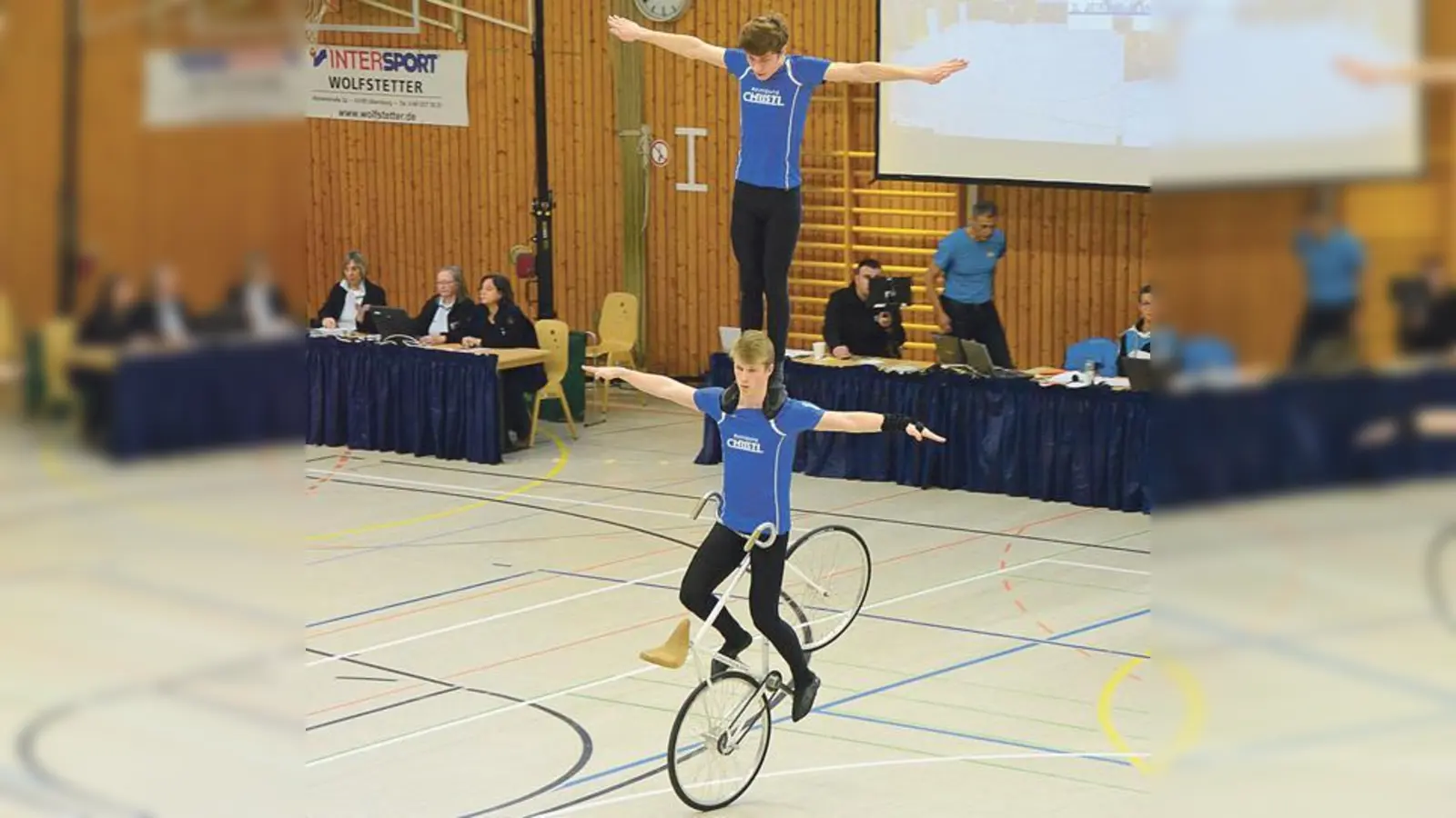 Alexander Brandl und Andreas Steger kamen in Sulzbach am Main auf den dritten Platz.	 (Foto: Verein)