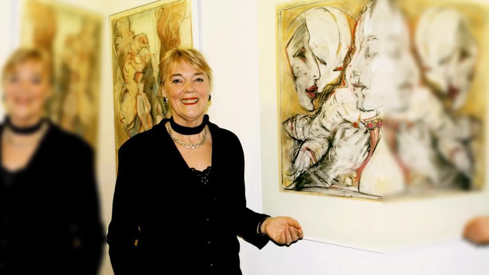 Elisabeth Krölls »Faust Visionen« sind nicht nur Hinweise auf unterschiedliche Szenen aus Goethes Werk, sondern entführen in die eigenen Tiefen.  (Foto: hol)