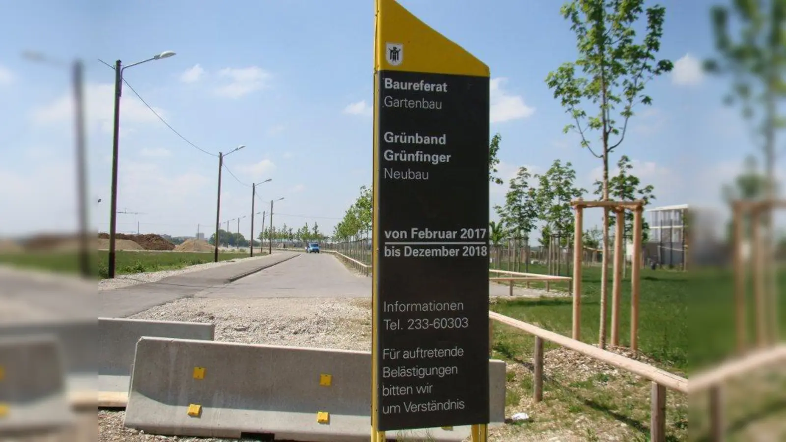 Ein „Grünband” soll Altaubing und Freiham verbinden. (Foto: pst)