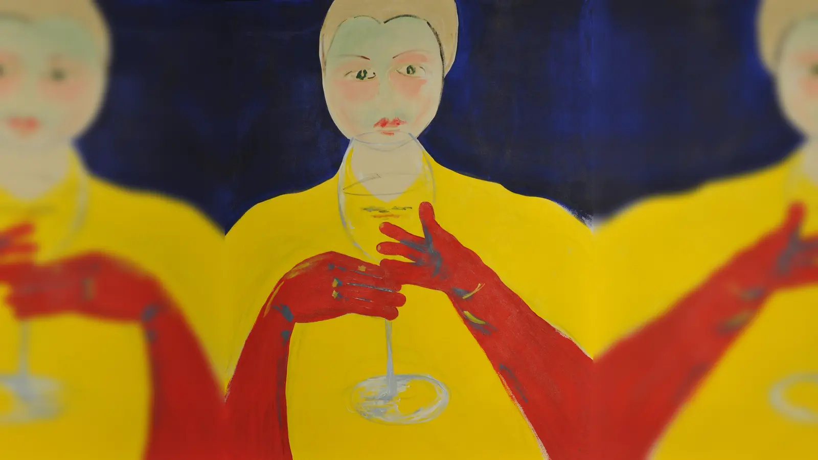 Die Werke bieten die Wahl verschiedener Positionen und schärfen den Blick auf Konturen in Malerei, Grafik und Aquarell. (Foto: Beatrix Koberger)