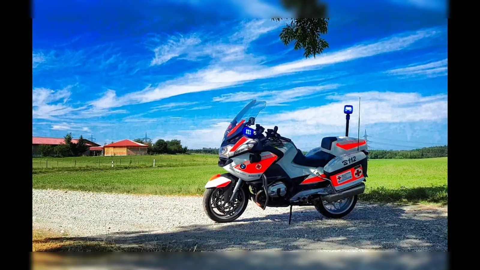 Ein stolzes Jubiläum: Die Motorradstaffeln des BRK in Bayern gibt es bereits seit 35 Jahren. (Foto: BRK)