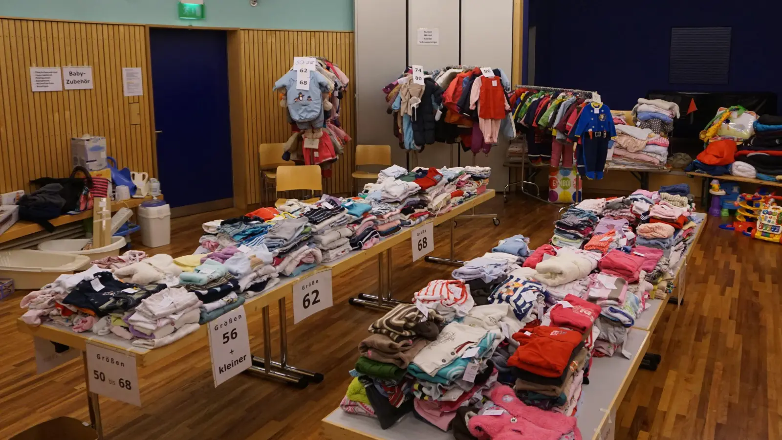 Alles rund ums Kinder gibt es auf dem Basar im Pfarrsaal St. Thomas. (Foto: VA)