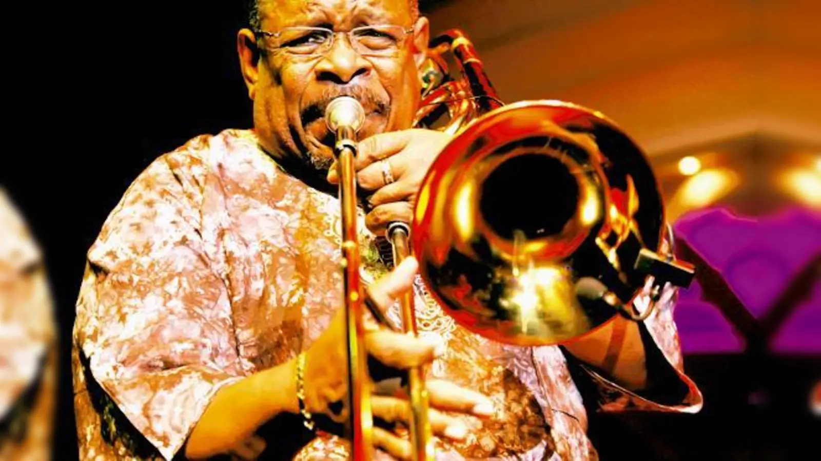 Es leben die Kontraste: Fred Wesley and John Col­trane sind nur zwei der vielen Jazz-Legenden, die bei der Ausstellung zu sehen sind.  (Foto: VA)