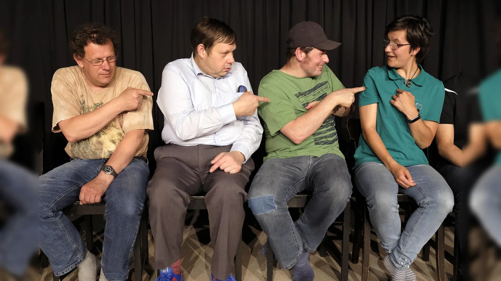 Das TheaterInklusiv, ein innovatives Theaterprojekt, wird im Kultur im Oberbräu auftreten und zeigen, was es kann. (Foto: Manfred Lehnerr)