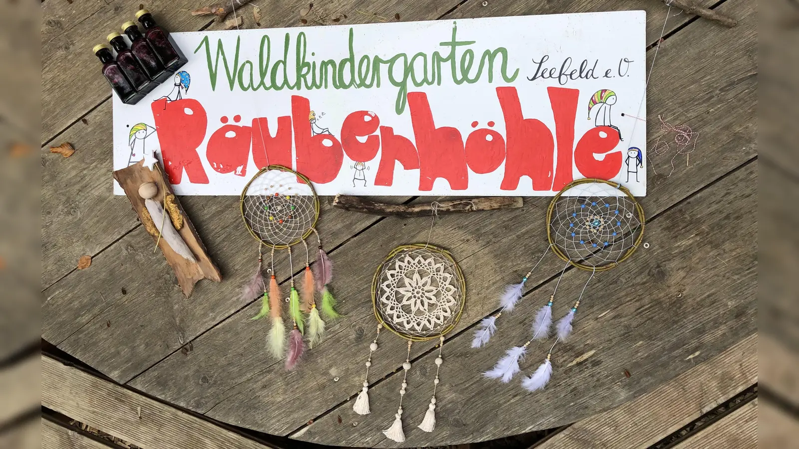 Der Waldkindergarten „Räuberhöhle“ Seefeld e.V. freut sich auf den Verkauf. (Foto: KiGa)