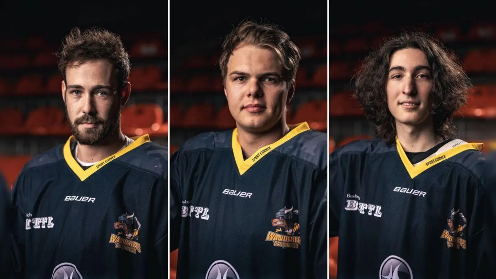 Mit Konstantin Kolb, Matthias Götz und Clemens von Friderici ist der Kader der Wanderers Germering für die anstehende Saison nun komplett. (Foto: Scale Vision by Matthias Paintner)