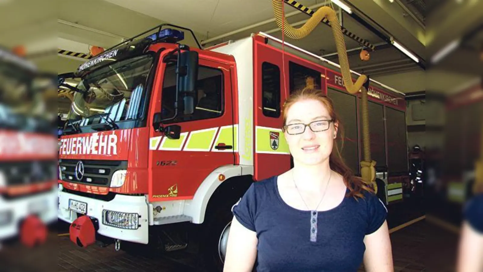 Nikola Schwaiger ist neue Kommandantin der Freiwilligen Feuerwehr Höhenkirchen.	 (Foto: Berwanger)