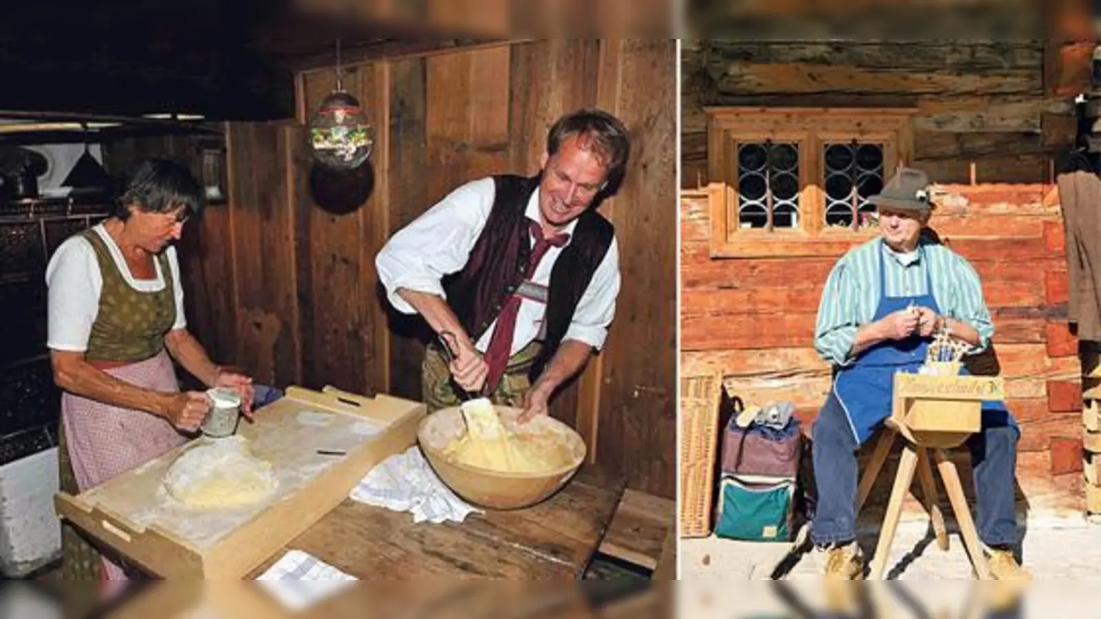Vielseitiges Handwerk am Kirtawochenende.	 (Foto: Markus Wasmeier)
