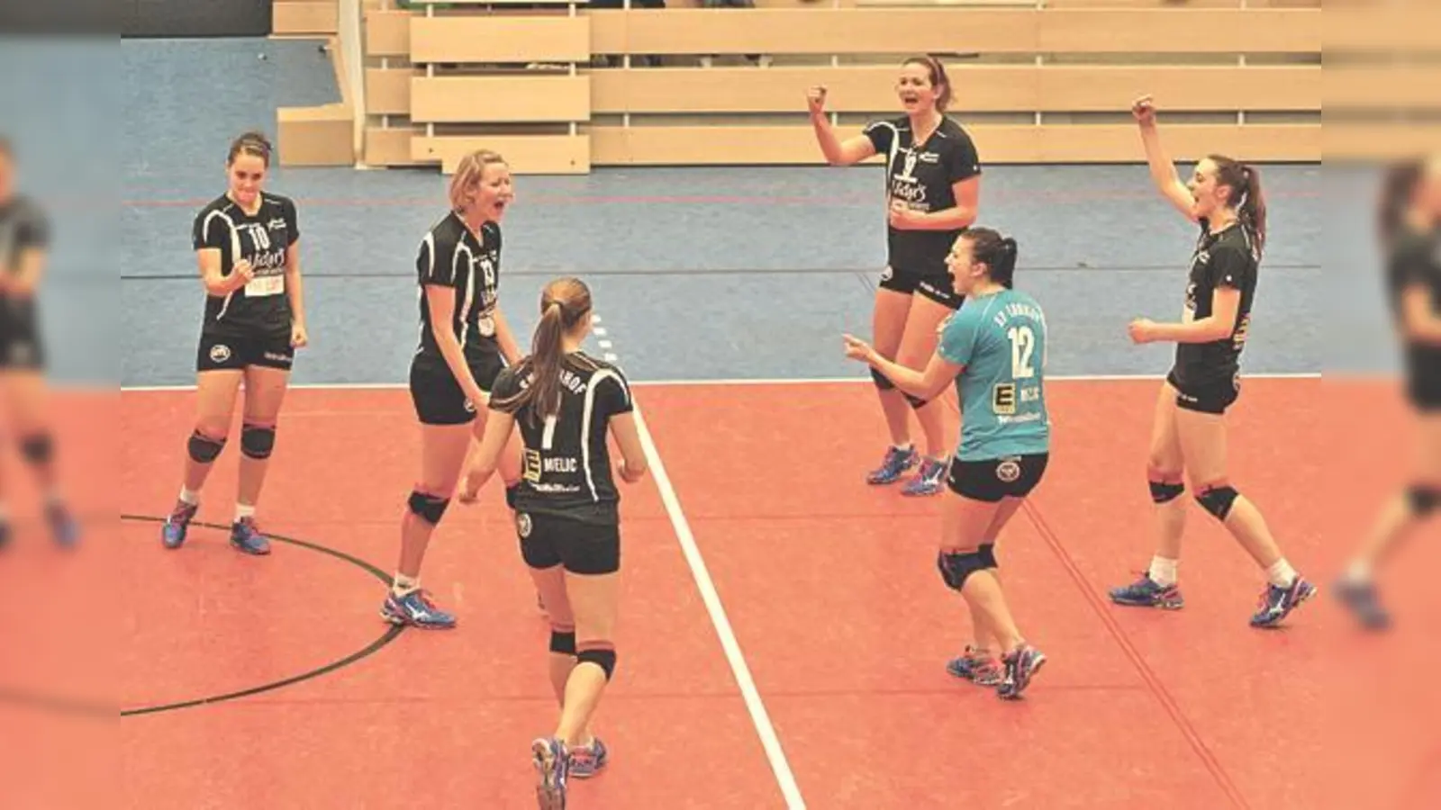 Die Volleyballerinnen gaben alles, doch den Sieg trug Vilsbiburg davon.	 (Foto: VA)