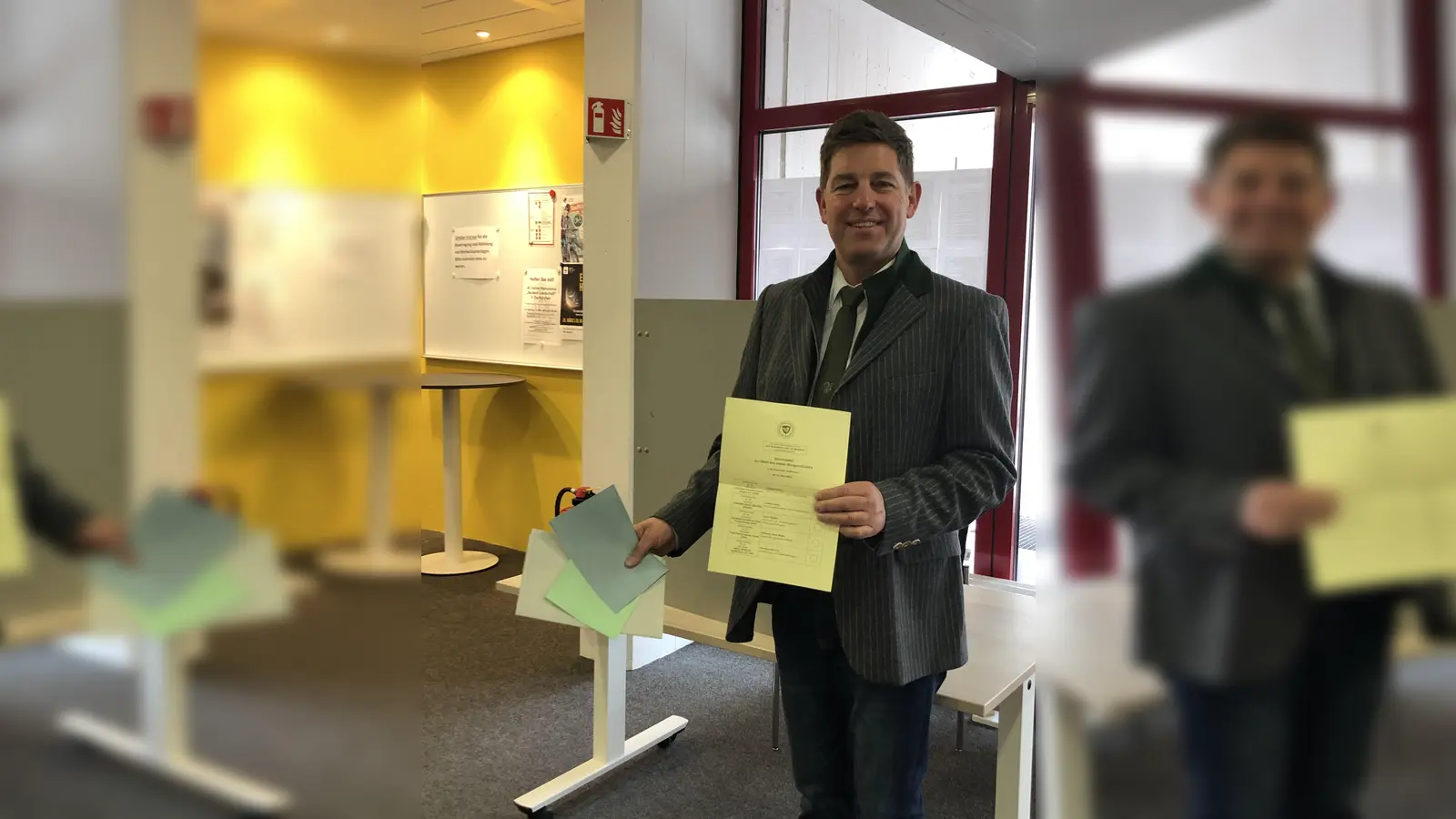 Bürgermeister Ullrich Sander wurde am vergangenen Sonntag im Amt bestätigt. (Foto: hw)